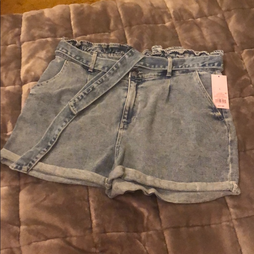 Wild Fable Paperbag Waist Shorts